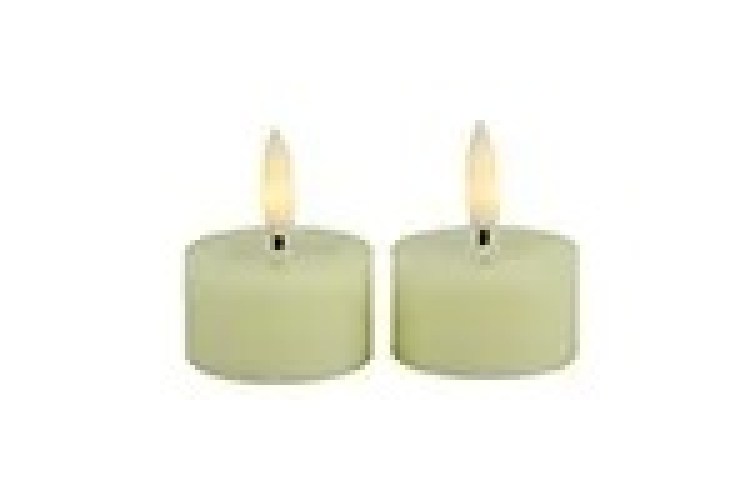 waxines theelicht rustiek Ø4CM LED ro Lyon s2 creme